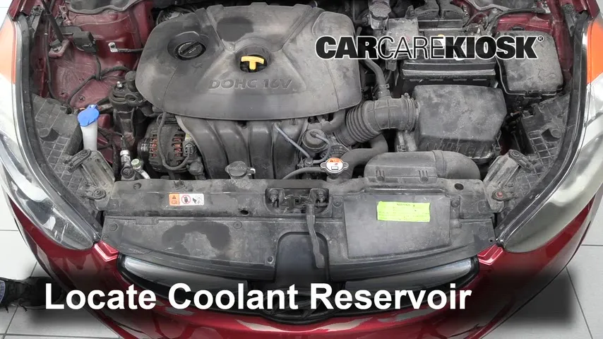 2013 Hyundai Elantra GLS 1.8L 4 Cyl. Sedan (4 Door) Coolant (Antifreeze) Flush Coolant